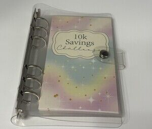10K Savings Challenge Binder Budget Organizer